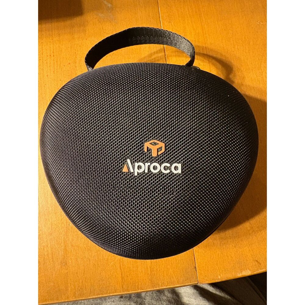Aproca Hard Shell Headphone Case Over Ear Carrying Storage Travel Bag Black